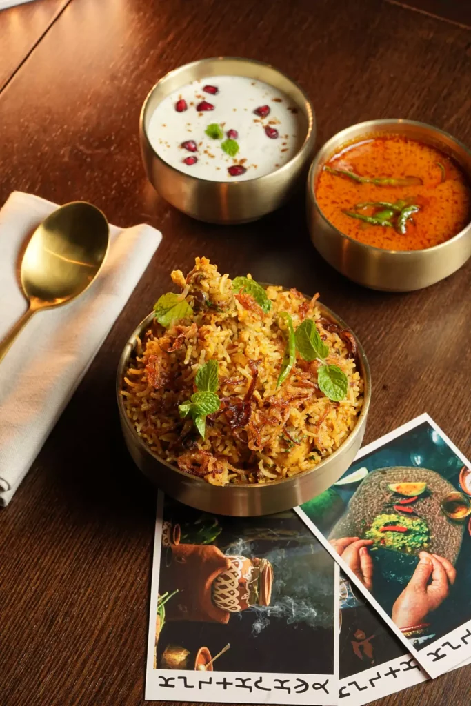 Best biryani in Indore Hyderabadi dum biryani at Masala Code